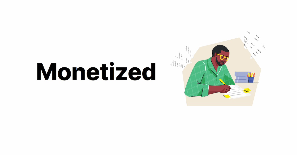 Monetize Link - We make it easy to get paid for content.